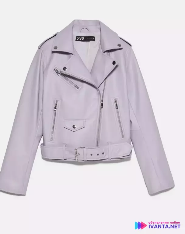 Продаю Zara Lilac Biker Jacket. Оригинал!