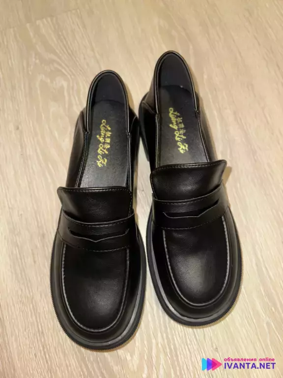 Черные новые лоферы!