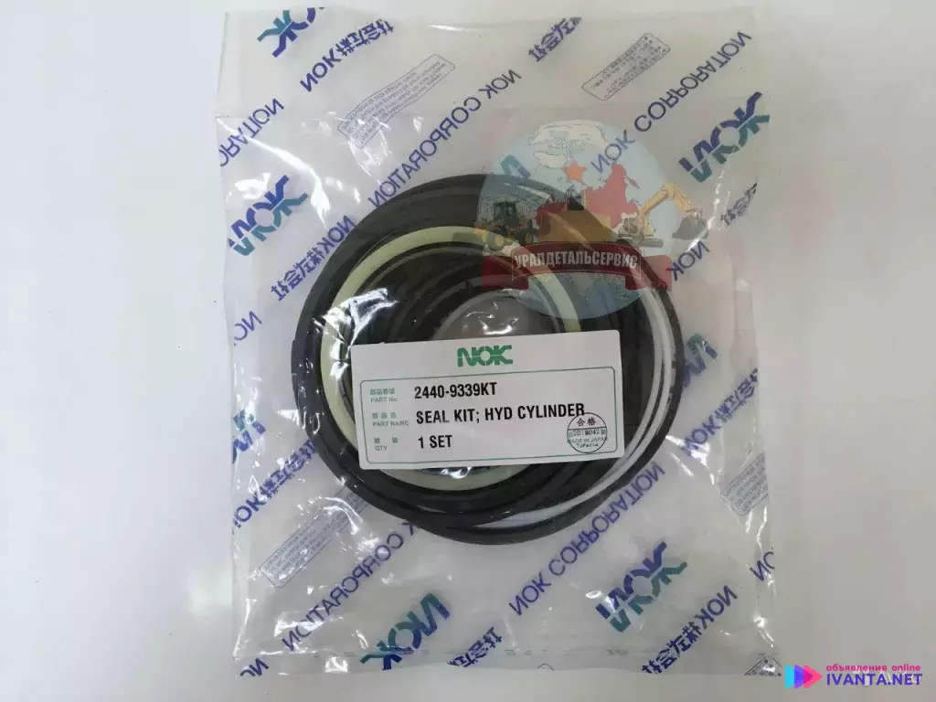 Ремкомплект г/ц ковша Doosan S200W-V 2440-9339KT (401107-00294A) NOK