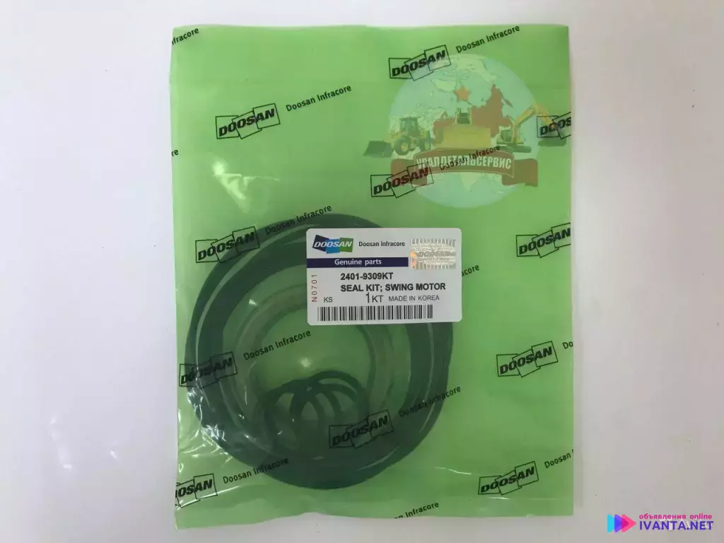 Ремкомплект гидромотора поворота 2401-9309KT Doosan S330LC-V, S340LC-7