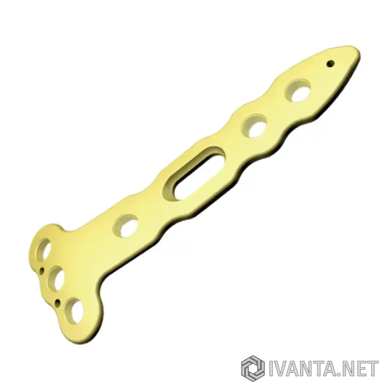 3.5мм Дистальная задняя большеберцовая блокированная Т-образная пластина