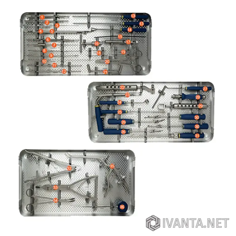 A35000 набор инструментов PLATINUM для ОСТ системы