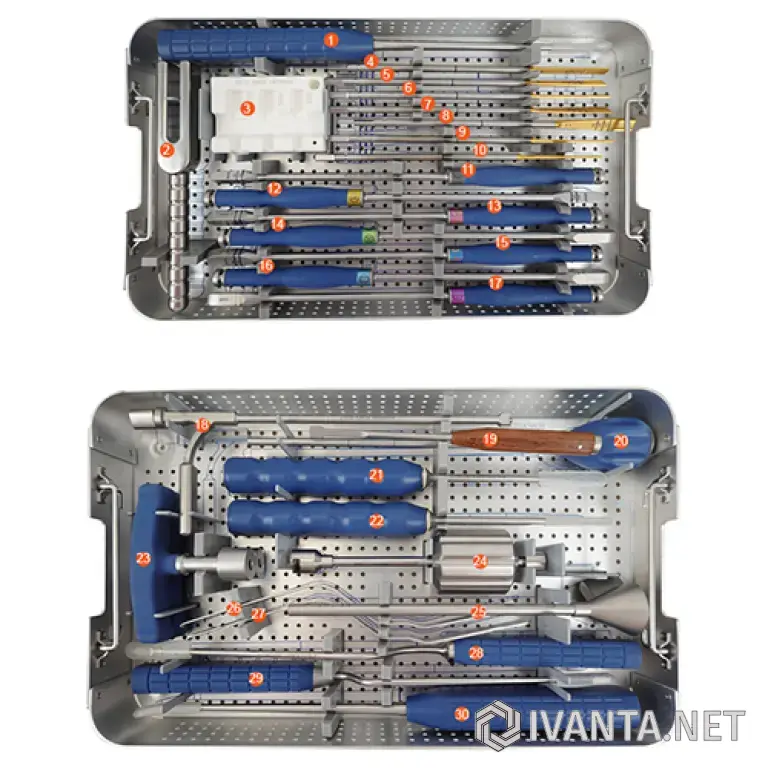 A36000 Набор инструментов для тораколюмбарного кейджа