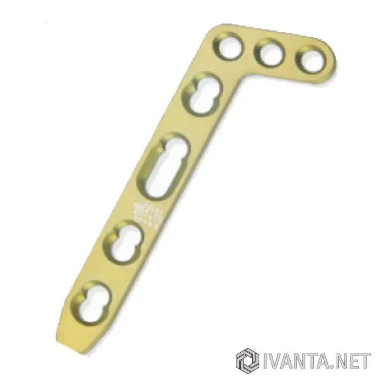 2.4/2.7 мм Блокированная дистальная дорсальная L-образная косая пластина