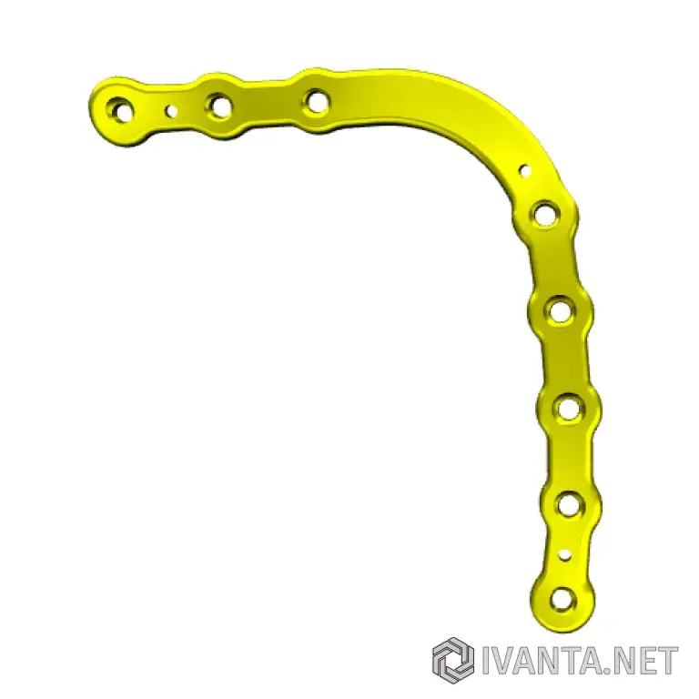 2.4/2.7 мм Блокированная пластина для медиального края лопатки