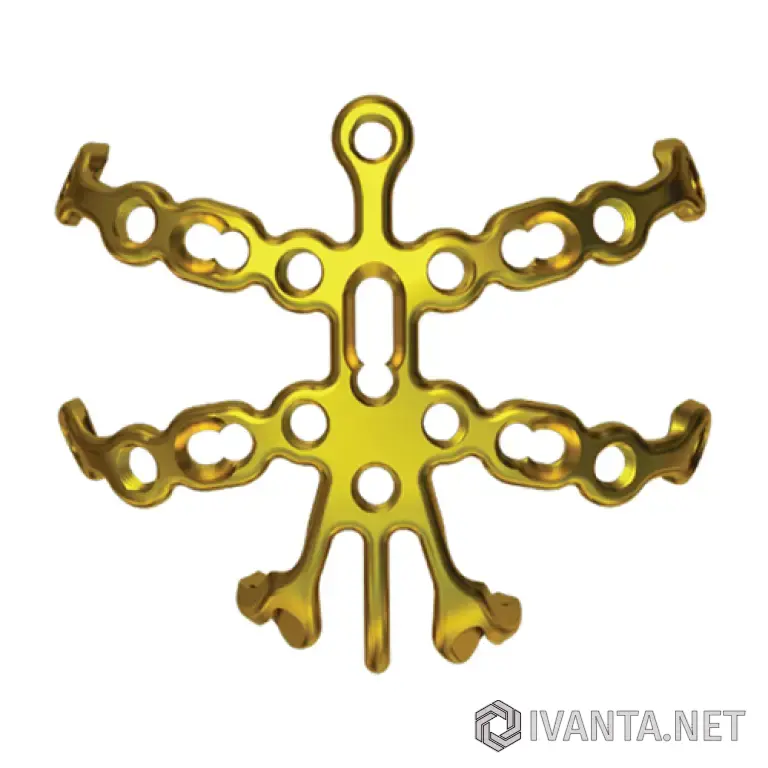 2.4/2.7мм Блокированная пластина для коленной чашечки