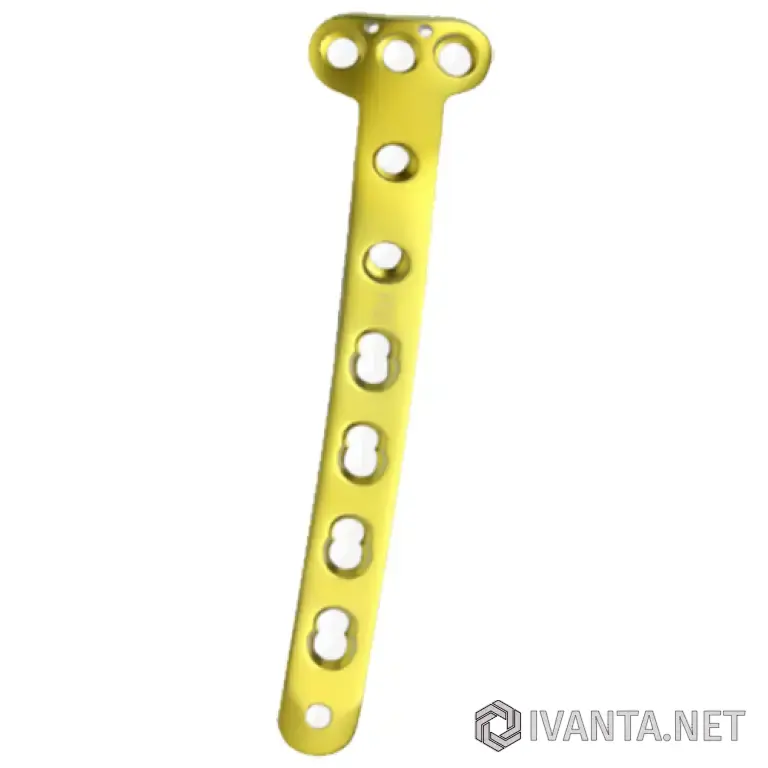 5.0мм Блокированная проксимальная латеральная Т-образная пластина