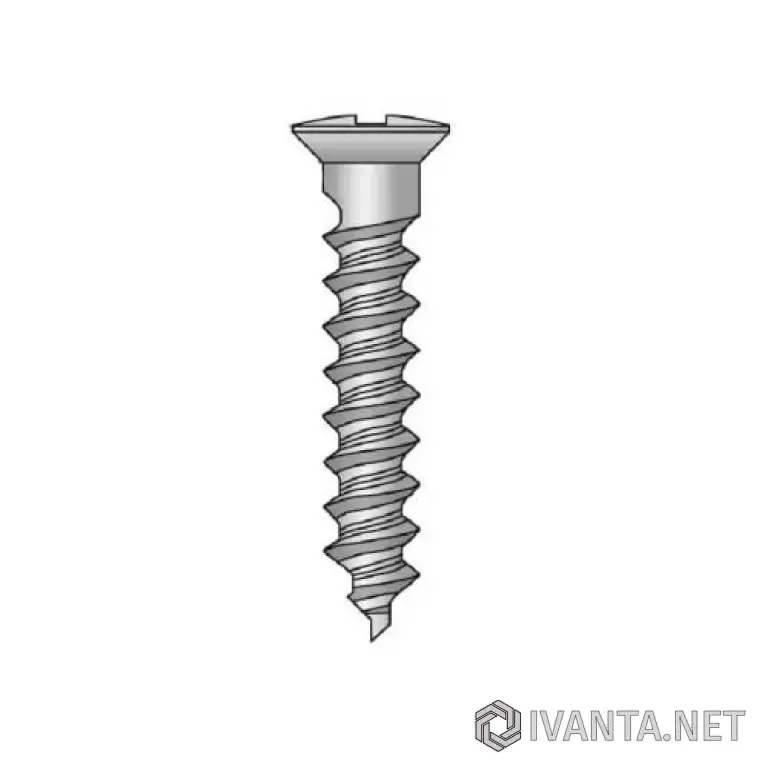 2.0мм кортикальный винт (самонарезающий, самосверлящий)