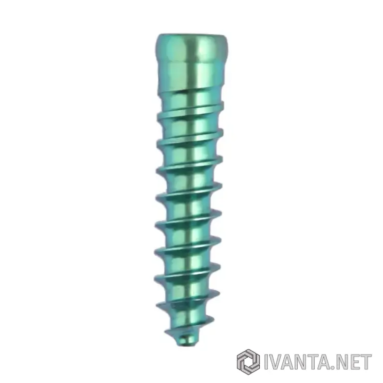 Ургентный костный винт для Передней шейной пластины III фиксированный угол