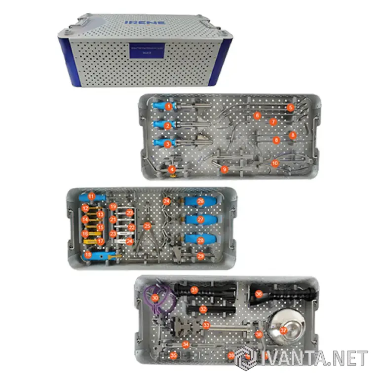 GX060000-B Набор инструментов для эндопротезирования коленного сустава Unique (бокс В)