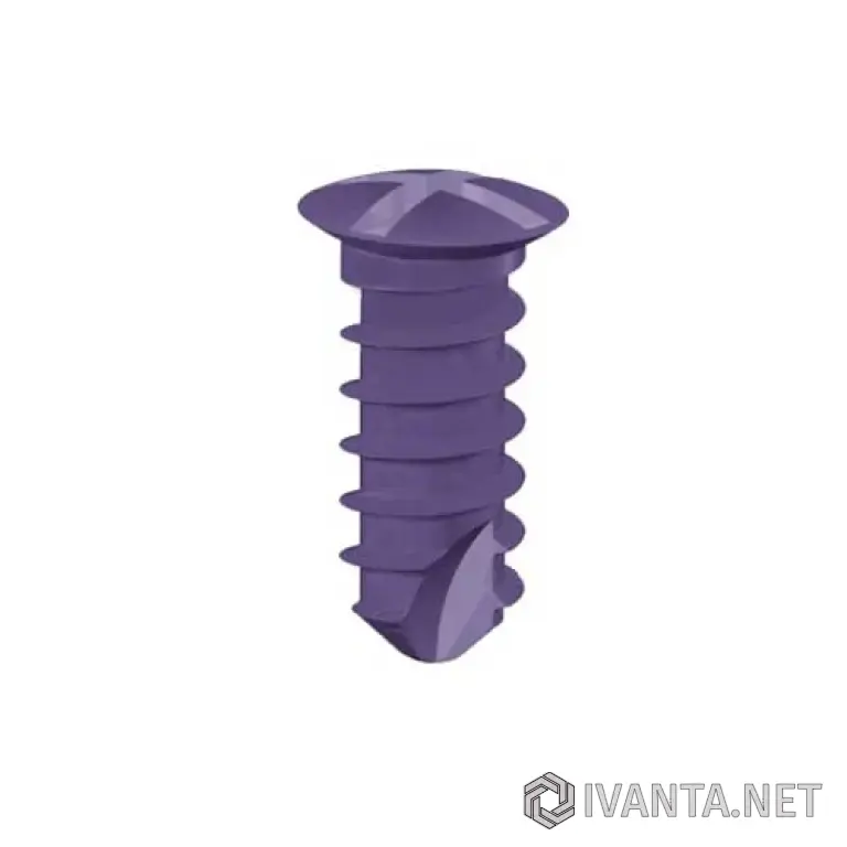 2.1мм кортикальный ургентный винт (самонарезющий)