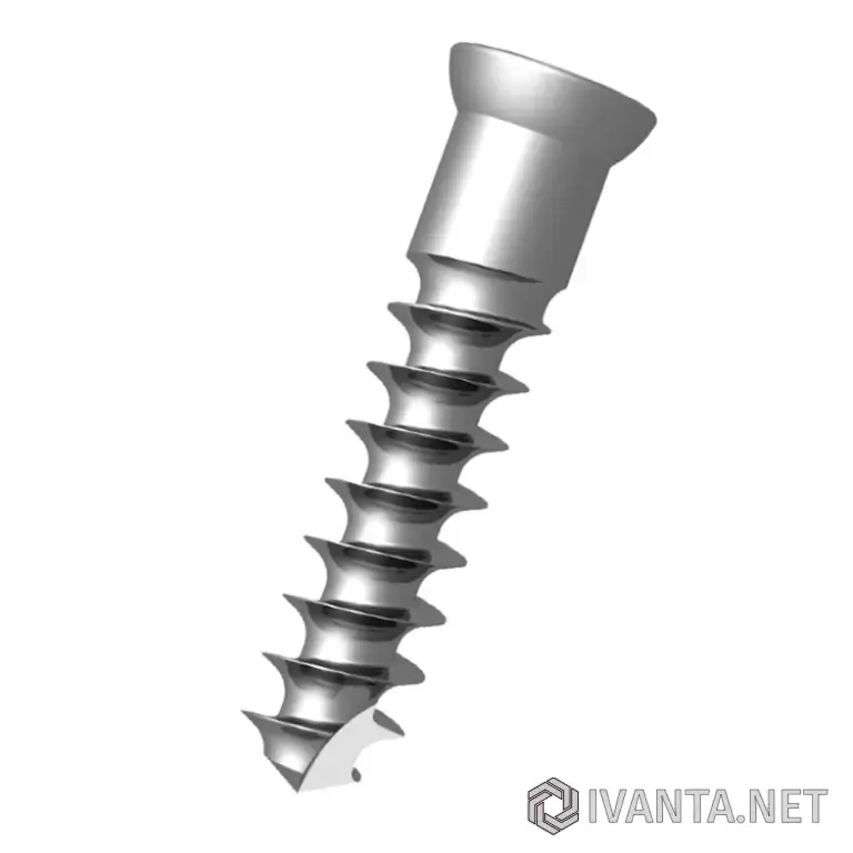 Винт для трансплантата для полиаксиальной передней шейной пластины