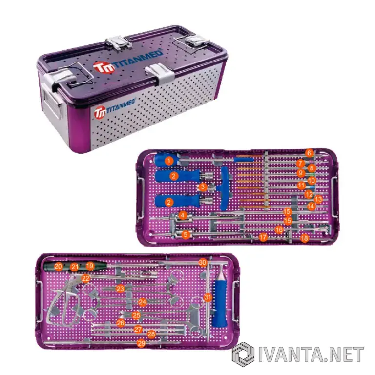 A27000 PLATINUM™ 5.5mm Комплект инструментов для установки транспедикулярной тораколюмбальной системы