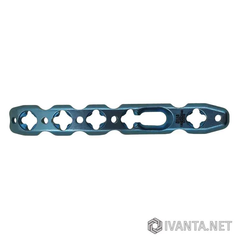 2,4 мм Блокированная VA дорсальная прямая пластина для дистального отдела лучевой кости