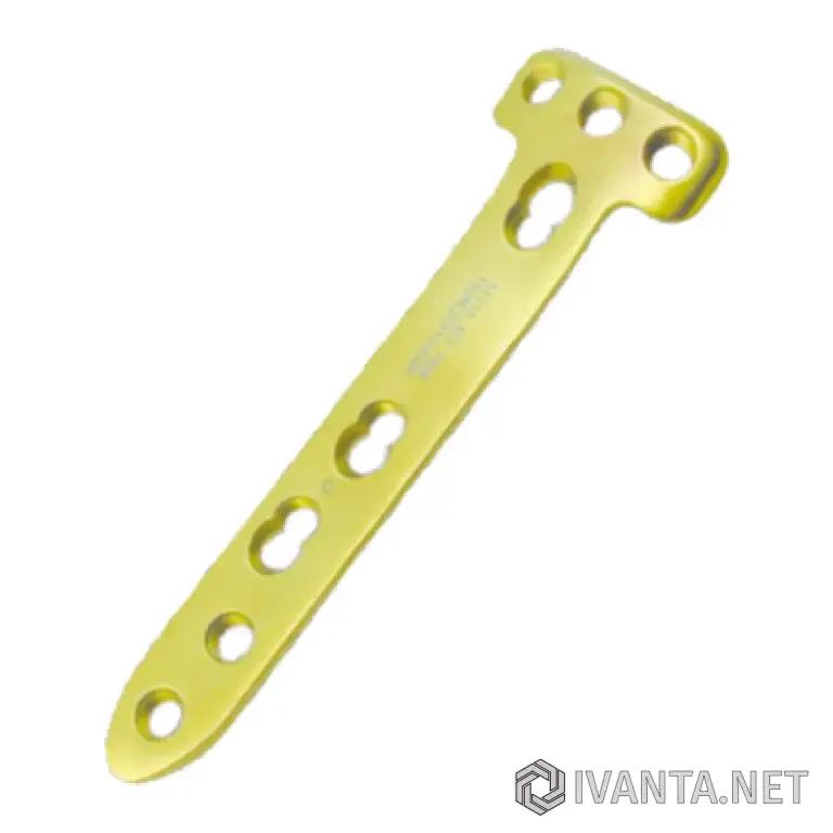 5.0мм Блокированная медиальная Т-образная пластина