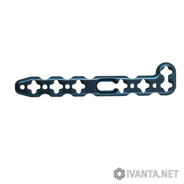 2,4 мм Блокированная VA дорсальная L-образная пластина дистального отдела лучевой кости