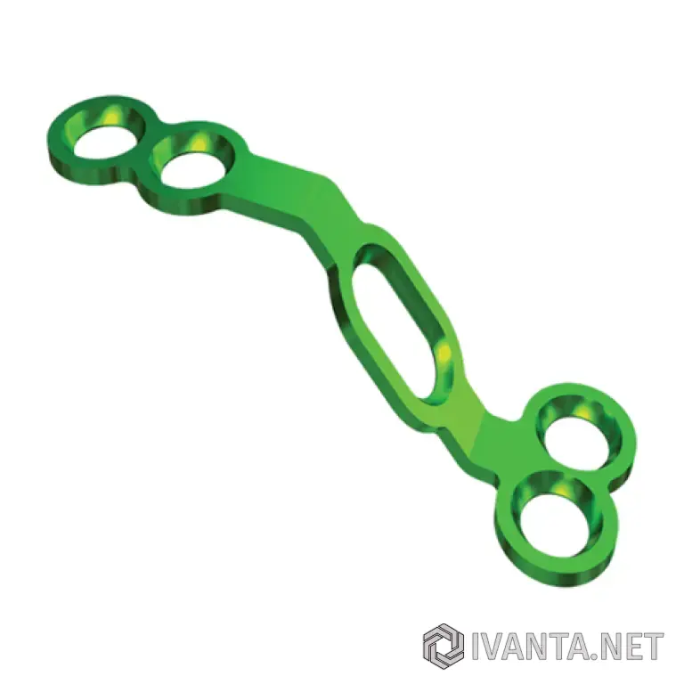 Пластина с двойным изгибом II