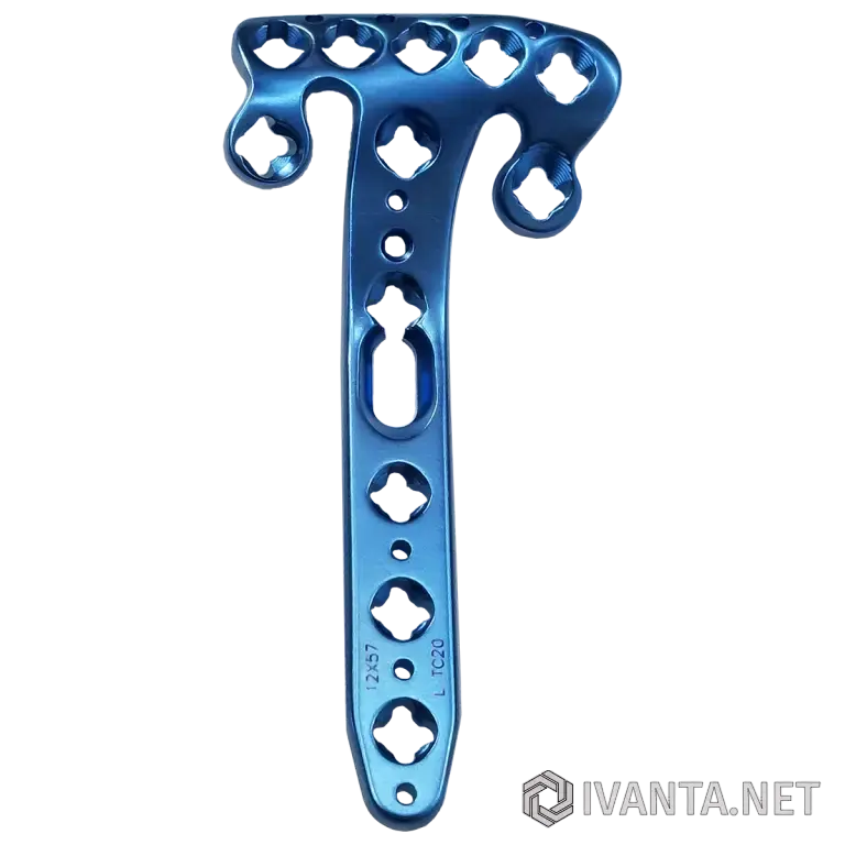 2,4/2,7 мм Блокированная VA волярная пластина для края дистального отдела лучевой кости