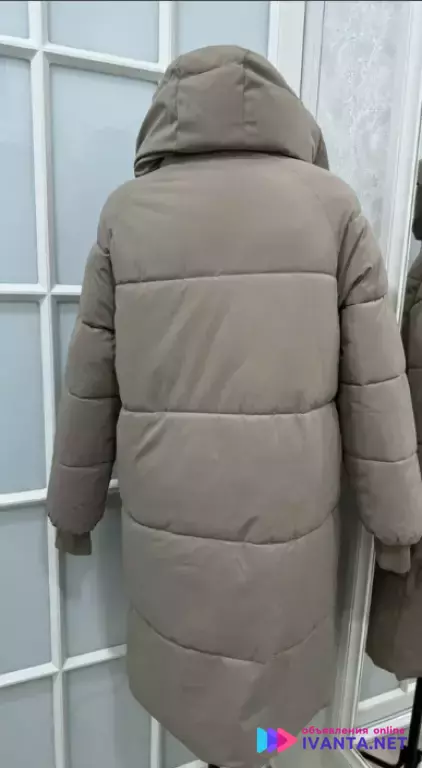 Пуховик зимний, удлиненная куртка на подростка