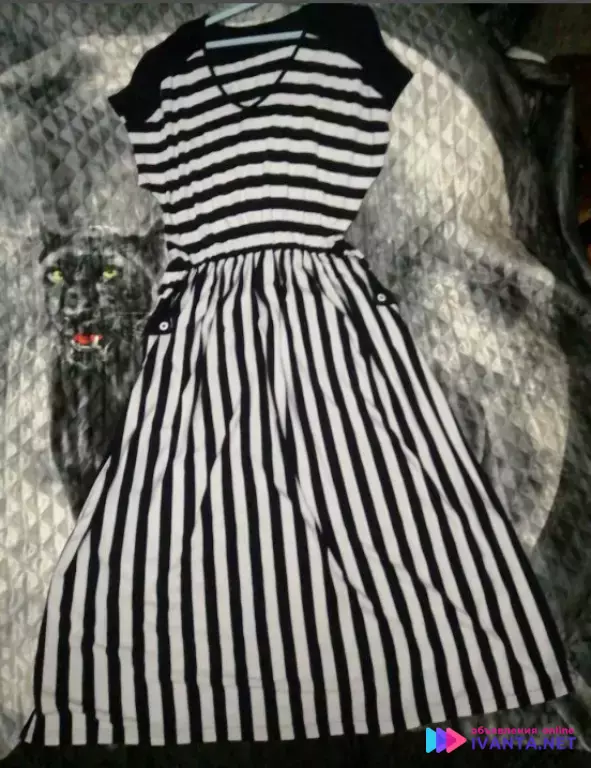 Платье на лето, в полоску