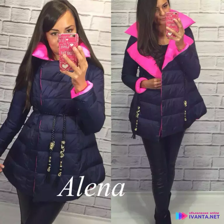 Зимнее пальто платье!