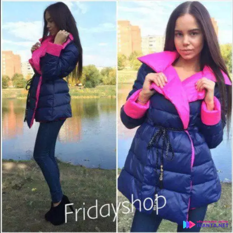 Зимнее пальто платье!