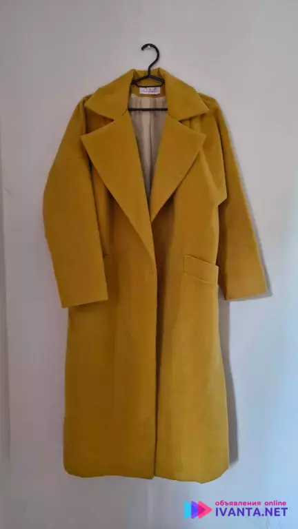 Пальто безразмерное на поясе!