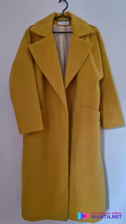 Пальто безразмерное на поясе!