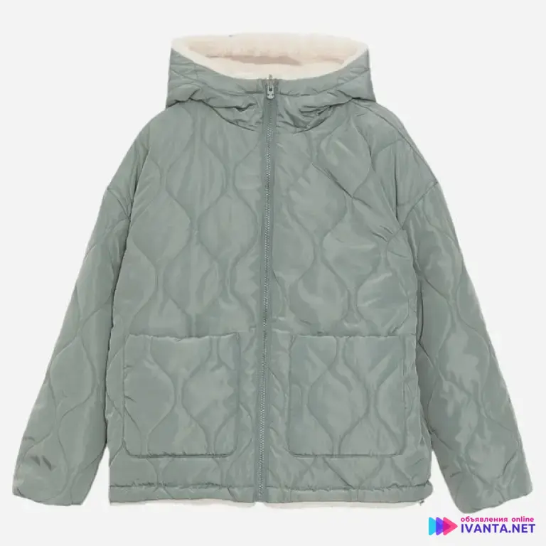 Женская двухсторонняя куртка!