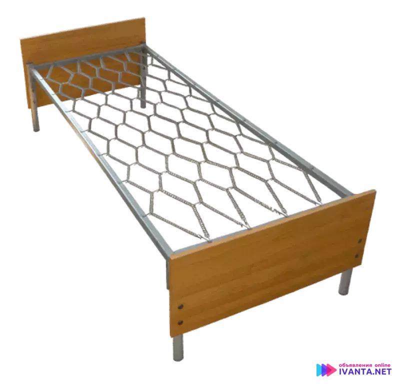 Металлические кровати эконом класса на заказ