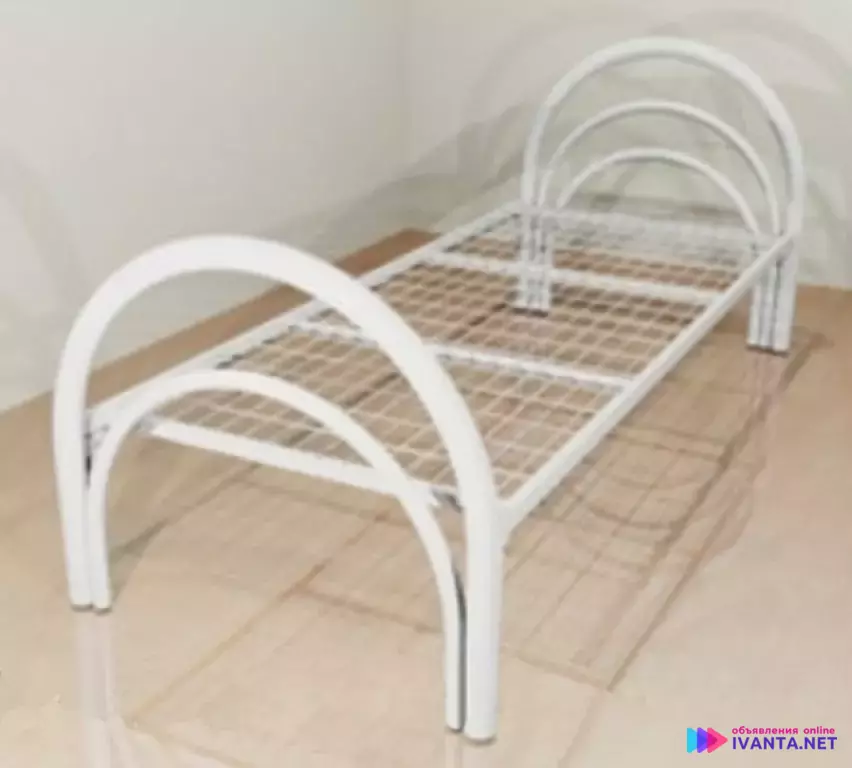 Металлические кровати для рабочих и строителей