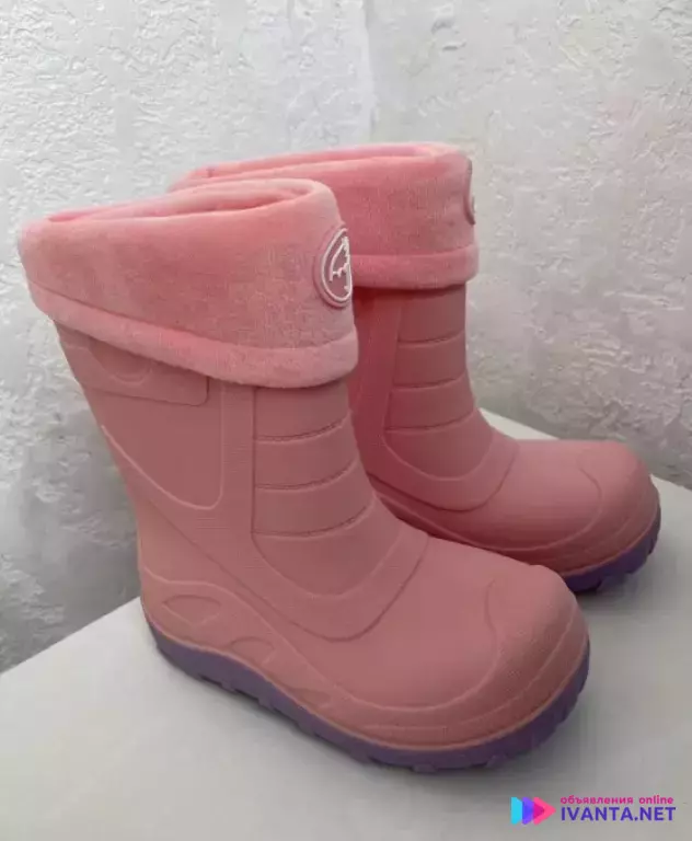 Детские резиновые сапожки 23,24,25,26,27,28