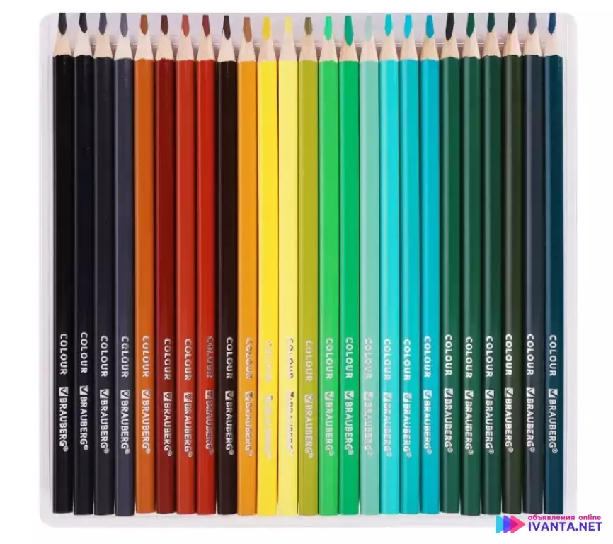 Карандаши цветные