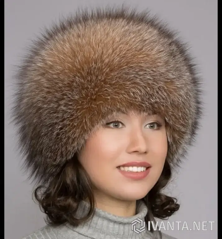Шапка из натурального меха!